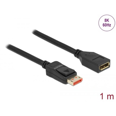 Delock DisplayPort bővítőkábel 8K 60Hz 1m (87070) (DE87070) (DE87070)