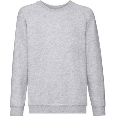 Fruit of the Loom Detská mikina 62-039-0 Heather Grey