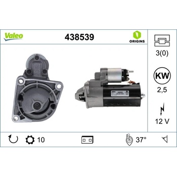 Startér VALEO 438539