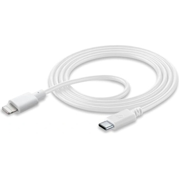 Cellularline Кабел Cellularline - 5856, USB-C/Lightning, 1.2 m, бял (USBDATAC2LMFI1MW)