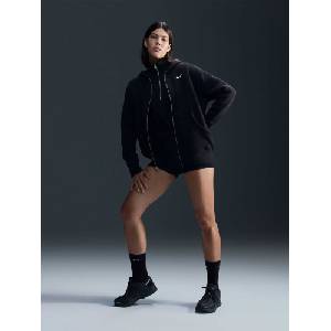 Nike Суитшърт w nsw phnx flc fz os hoodie
