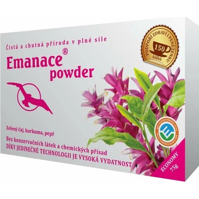 Phoenix Division Emanace powder zelený čaj kurkuma pepř 50 g