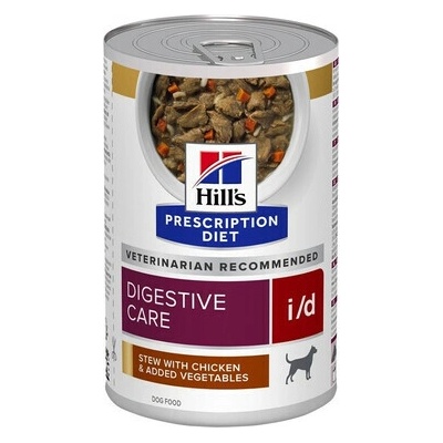 Hill's Prescription Diet Canine i/d Digestive Care Dušené kuřecí maso a zelenina 6 x 354 g