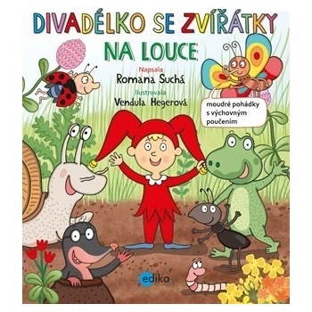 Divad élko se zvířátky na louce Romana Suchá