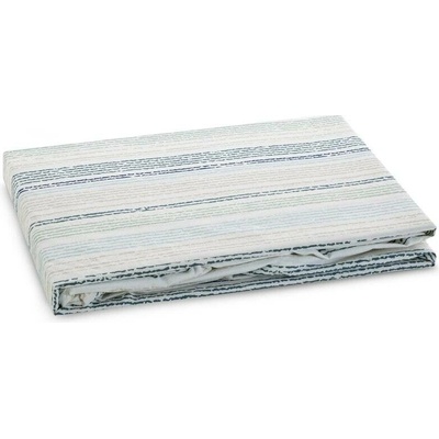Takoy Prostěradlo s gumou z bavlny modré barva pruhovaný vzor 105 g/m² PRINT-HF-455541 100x200x30 100x200