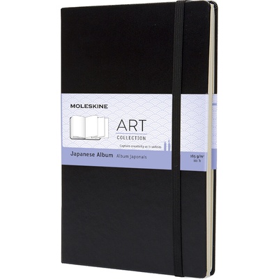 Moleskine Skicar Japanese Album tvrdé dosky A5 čierny