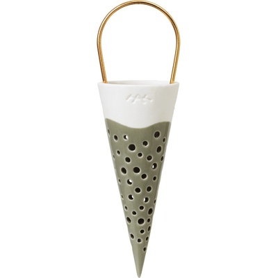 Vánoční ozdoba Nobili Olive Green 18,5 cm Kähler