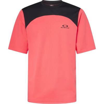 Oakley Мъжка фланелка с къс ръкав за колоездене Oakley Free Ride S/S Jersey Cycling jersey - Paloma (056-3221-0713)