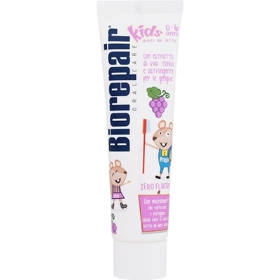 Biorepair Kids 0 - 6 Grape Toothpaste паста за зъби за деца 50 мл
