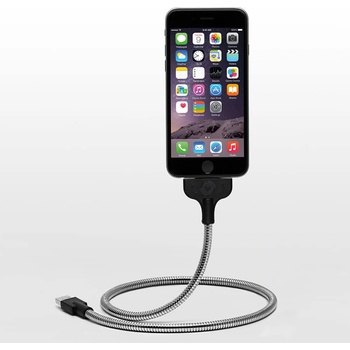 Fuse Chicken Стоманен Lightning кабел и док станция за iPhone, iPad, iPod с Lightning - Fuse Chicken Bobine