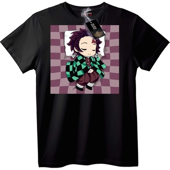 NOONEBRAND Тениска Demon Slayer Chibi - 2XL, Black