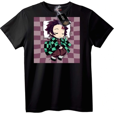 NOONEBRAND Тениска Demon Slayer Chibi - 2XL, Black