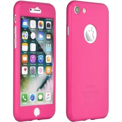 Samsung Твърд гръб за Samsung G950 S8 кейс + протектор 360° розов