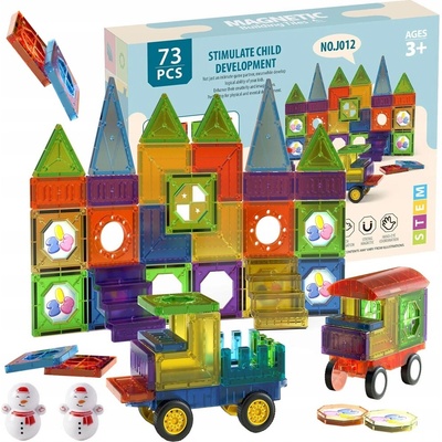 click4TOYS Magnetické kocky (73 dielikov)