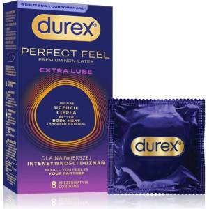 Durex Perfect Feel Extra Lubricated презервативи 8 бр