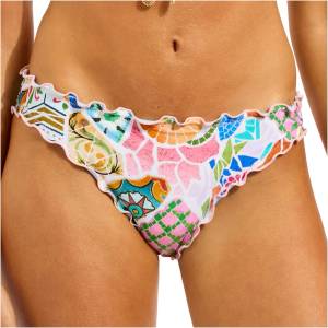Seafolly Дамско бикини долнище Seafolly Beach Bohème Hipster Bikini bottom - Parfait Pink - размер 40 (EU) (150-6615-0115)