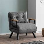ASG Разтегателен фотьойл Glow сив (8684282192756)