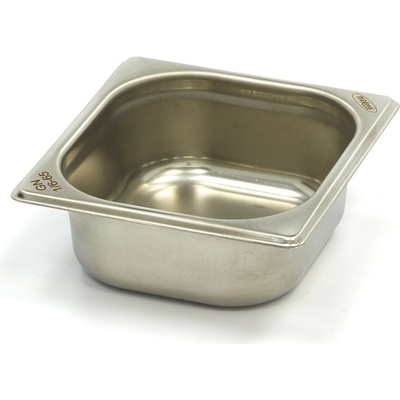 Gastronádoba 1/6 GN - hloubka 6,5 cm - 17,6 x 16,2 cm - nerezová ocel