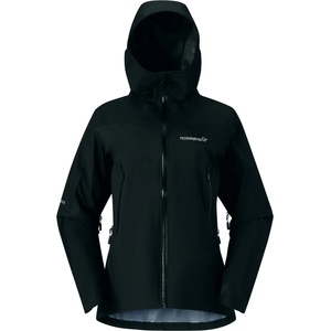 Norrøna Дамско водоустойчиво яке Norrøna Women's Falketind GORE-TEX Jacket Waterproof jacket - Caviar - размер XS (102-4205-0111)