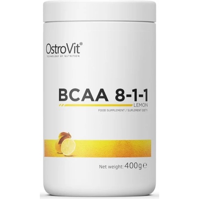 OstroVit BCAA 8: 1: 1, лимон, 400 g, OstroVit