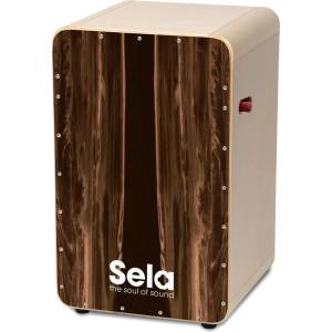Sela SE 106 CaSela Pro Natural/Dark Nut Дървен кахон (<![CDATA[SE106]]>)