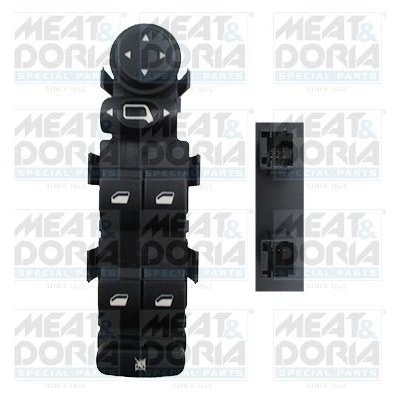 Spínač, zvedací zařízení oken MEAT & DORIA 26021