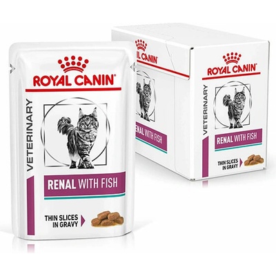 Royal Canin VHN Cat Renal Fish Gravy Kapsičky 12x85 g