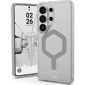 Urban Armor Gear Magsafe Противоударен Калъф за Samsung S26 Ultra, UAG Plyo Case Ice/silver, Прозрачен (214539114333)
