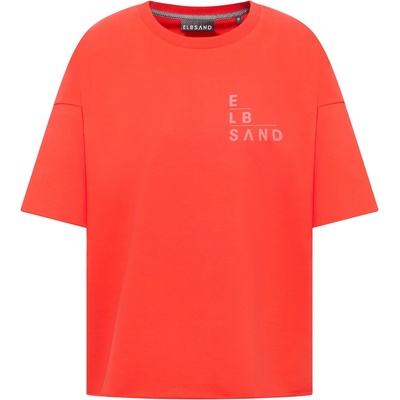 ELBSAND Дамска тениска ELBSAND Women's Gaelle T-shirt - Grenadine - размер XS (916-4717-0811)