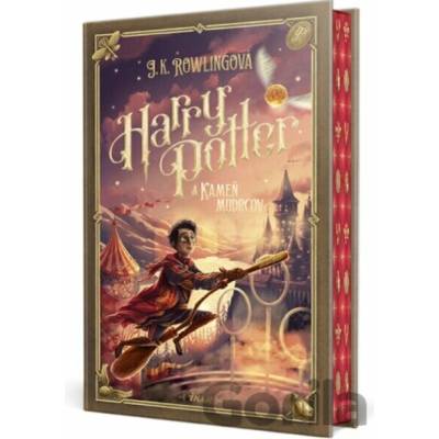 Harry Potter a Kameň mudrcov (farebná oriezka) - J.K. Rowling, Adrián Macho (ilustrátor)