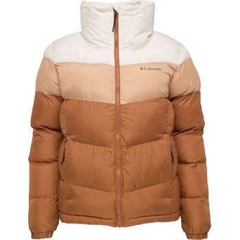 Columbia Puffect II colorblock jacket hnedá béžová biela