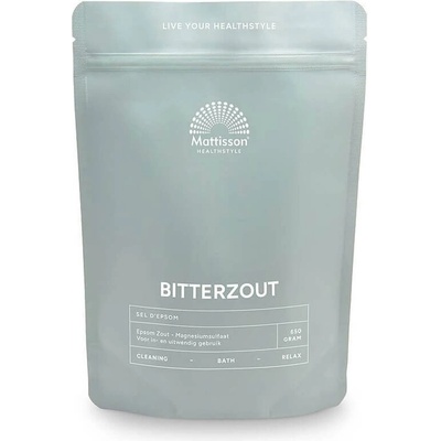 Mattisson Healthstyle Английска сол (Магнезиев сулфат) 650 g | Mattisson Healthstyle (MT2234)