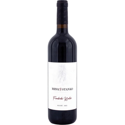 Mrva & Stanko Frankovka Modrá Dolné Orešany 14% 0,75 l (čistá fľaša)