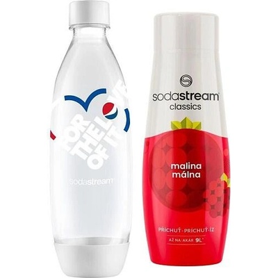 SodaStream Fuse Pepsi Love 1 l + Malina 440 ml – Zboží Dáma