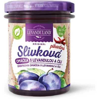 Levanduland Slivková omáčka s levanduľou a čili 220 g