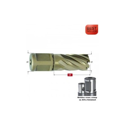 Karnasch Боркорона Ø 12x30, HSS-XE Gold-Line30 BESTSELLER (201260U012)