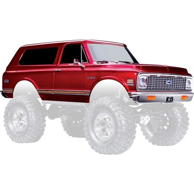 Traxxas 1:10 TRX-4 Chevrolet Blazer 1972: Karoséria kompletná červená