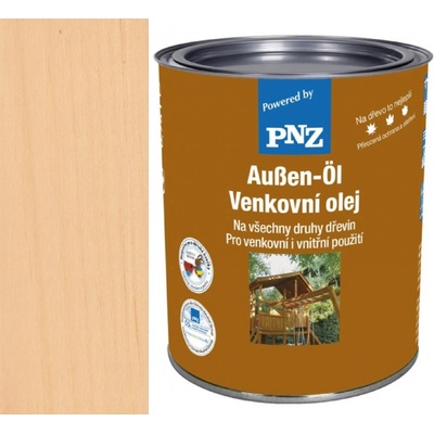 PNZ venkovní olej na dřevo 2,5 l Přírodní Natur