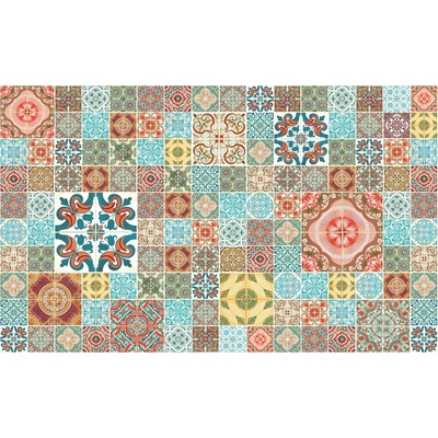 Preinterier FT5236 Fototapeta na stenu Tyrkysová mozaika vlies 152cm x 104cm