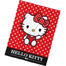 Carbotex Veľká coral fleece deka Hello Kitty