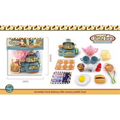 Armtoys КОМПЛЕКТ ЗА ЗАКУСКА С КАСОВ АПАРАТ В ПЛИК