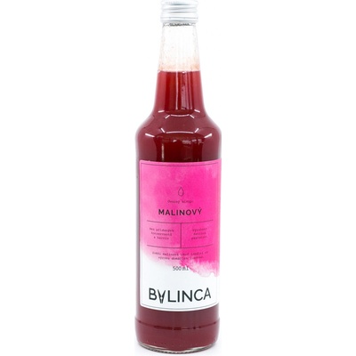 Bylinca Ovocný sirup Malinový 0,5 l