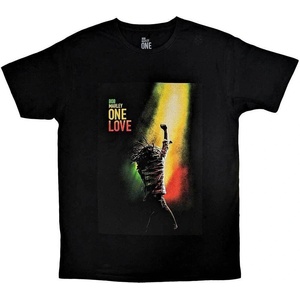 Bob Marley One Love Movie Poster Black XL Риза (BMATS68MB04)