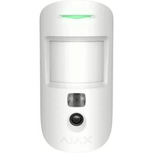 Ajax Systems 119282.310. WH1 Датчик за движение с камера MotionCam HDR (PhOD) Jeweller - бял (119282.310.WH1)