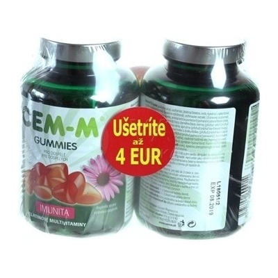 Salutem Cem-m gummies imunita 60 + 60 tabliet