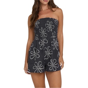 Billabong Дамски гащеризон Billabong Women's Vacay All Day Print Jumpsuit - Black Sands (102-5213-0114)