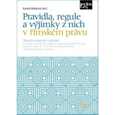 Pravidla, regule a výjimky z nich v římském právu