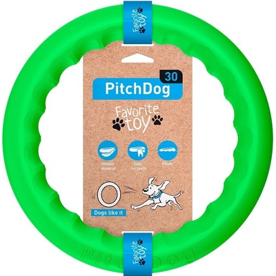 Collar Pitch dog hračka 28 cm zelená
