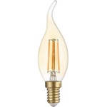 OPTONICA Led КЕНДЪЛ t35 e14 4w 400lm 2500k ac220-240v ЗЛАТИСТ ЕФЕКТ (1491)