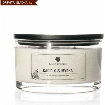 KimmyCandles Kadidlo & Myrha 400 g